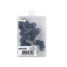 Kolanko wtykowe tekalan (90 stopni) z gwintem zewnętrznym (teflon) 4mm x M5 (0,8mm) TEGER, (sprzedawane po 10)