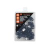 Kolanko wtykowe tekalan (90 stopni) z gwintem zewnętrznym (teflon) 4mm x 1/8" TEGER, (sprzedawane po 10)