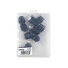 Kolanko wtykowe tekalan (90 stopni) z gwintem zewnętrznym (teflon) 12mm x 1/8" TEGER, (sprzedawane po 5)