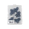 Trójnik wtykowy tekalan (typ T) z gwintem zewnętrznym (teflon) z boku 10mm x 1/8" TEGER, (sprzedawane po 5)