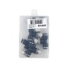 Trójnik wtykowy tekalan (typ T) z gwintem zewnętrznym (teflon) u góry 4mm x 1/4" TEGER, (sprzedawane po 5)