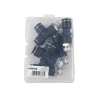 Trójnik wtykowy tekalan (typ T) z gwintem zewnętrznym (teflon) z boku 12mm x 3/8" TEGER, (sprzedawane po 5)