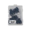 Trójnik wtykowy tekalan (typ Y) z gwintem zewnętrznym (teflon) 10mm x 1/4" TEGER, (sprzedawane po 5)