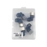 Kolanko wtykowe tekalan (90 stopni) z gwintem wewnętrznym 10mm x 3/8" TEGER, (sprzedawane po 5)