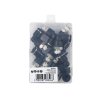 Kolanko wtykowe tekalan (90 stopni) z gwintem zewnętrznym (teflon) 6mm x 1/8" TEGER, (sprzedawane po 10)