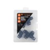 Kolanko wtykowe tekalan (90 stopni) redukcyjne 10mm x 8mm TEGER, (sprzedawane po 5)