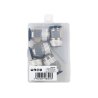 Złączka prosta wtykowa tekalan z gwintem zewnętrznym (teflon) 12mm x 1/2" TEGER, (sprzedawane po 5)