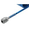 Przewód spiralny kompletny tekalan Poliuretan PU 8X5mm 10bar do kompresora sprężarki L-10mb Niebieski TEGER