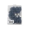 Trójnik wtykowy tekalan (typ Y) z gwintem zewnętrznym (teflon) 12mm x 1/4" TEGER, (sprzedawane po 5)