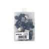 Kolanko wtykowe tekalan (90 stopni) z gwintem wewnętrznym 4mm x 1/8" TEGER, (sprzedawane po 10)