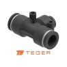 Trójnik wtykowy tekalan (typ T) redukcyjny 2x12mm / 1x10mm TEGER, (sprzedawane po 5)