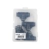Trójnik wtykowy tekalan (typ T) redukcyjny 2x12mm / 1x10mm TEGER, (sprzedawane po 5)