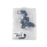 Kolanko wtykowe tekalan (90 stopni) z gwintem zewnętrznym (teflon) 8mm x 3/8" TEGER, (sprzedawane po 5)