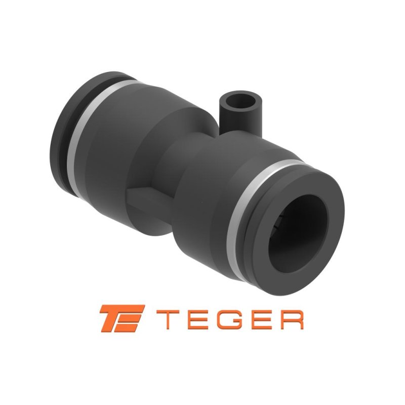 Złączka prosta wtykowa tekalan 16mm TEGER, (sprzedawane po 5)