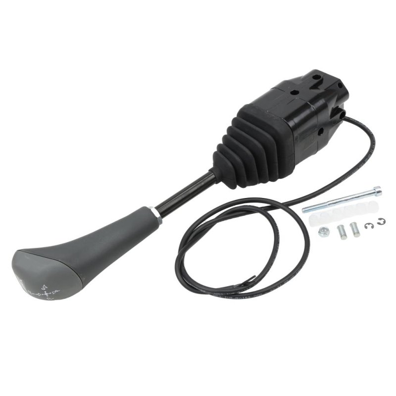 Joystick pod linki zakończone widełkami z 1 przełącznikiem (z przyciskiem na widełki IP-6029 JOYSTIKW) VOIMA