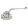 Zawór kulowy hydrauliczny 2-drogowy 2/2 - 3/4"BSP z otworami mocującymi 315 bar Waryński