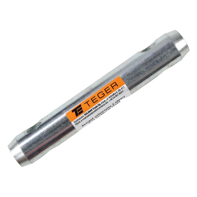 Sworzeń uniwersalny 2-otwory fi 12 22x96x140 TEGER