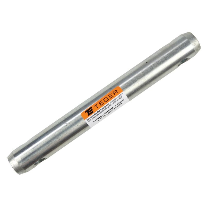 Sworzeń uniwersalny 2-otwory fi 12 25x166x210 TEGER