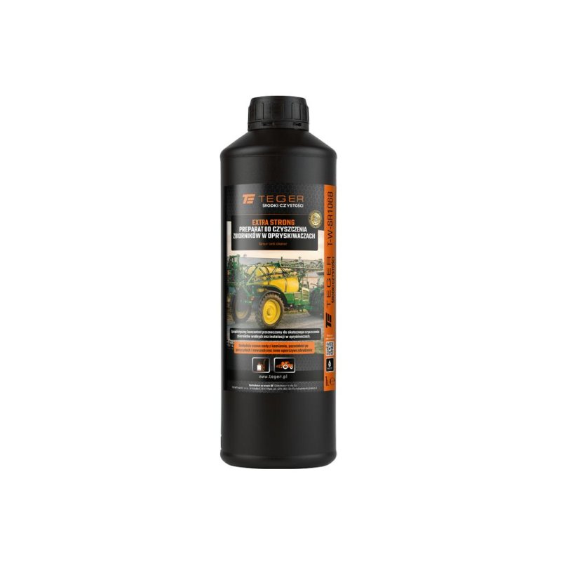 Preparat do czyszczenia zbiorników w opryskiwaczach - EXTRA STRONG, 1l - koncentrat, Teger