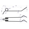 PALEC ZAGARNIAJĄCY ZASTOSOWANIE SIEWNIK GASPARDO WARYŃSKI W-G18904710