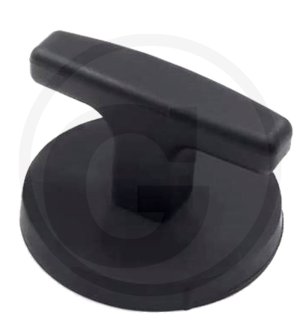 Magnes zamykający z uchwytem, Ø43 mm