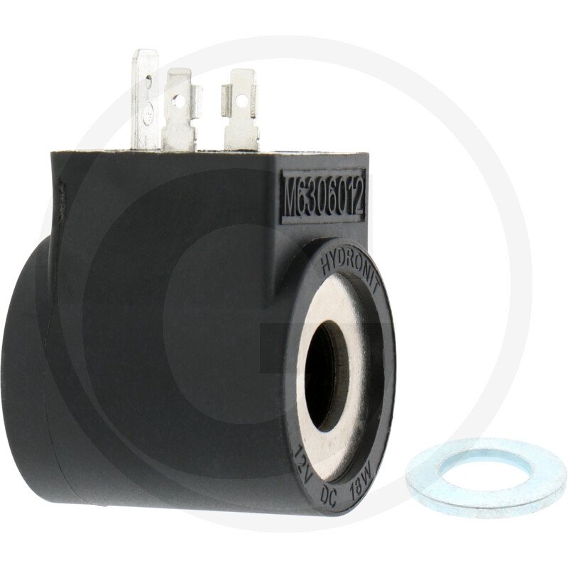 Cewka elektromagnetyczna 12Vdc 18W DIN 4