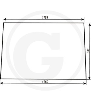 Szyba przednia 5911 7937