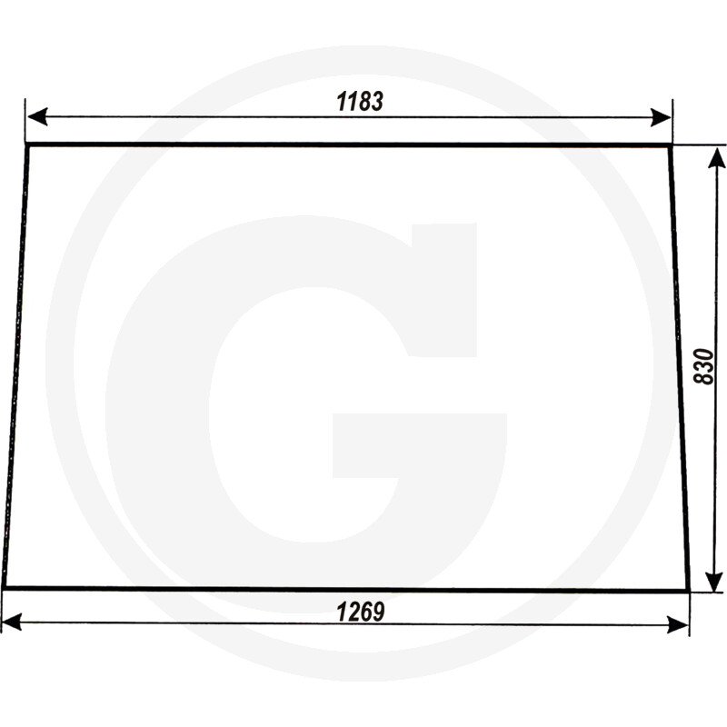 Szyba przednia 5911 7937