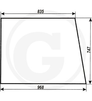 Szyba boczna 5911 7907