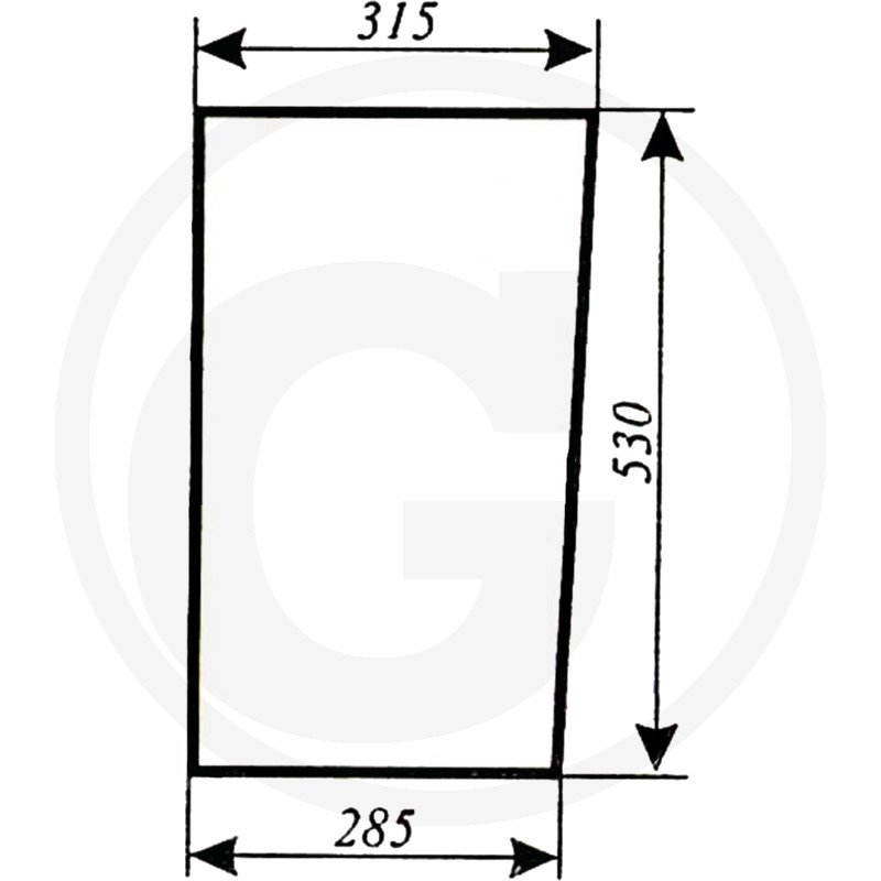 Szyba przednia 5911 7938
