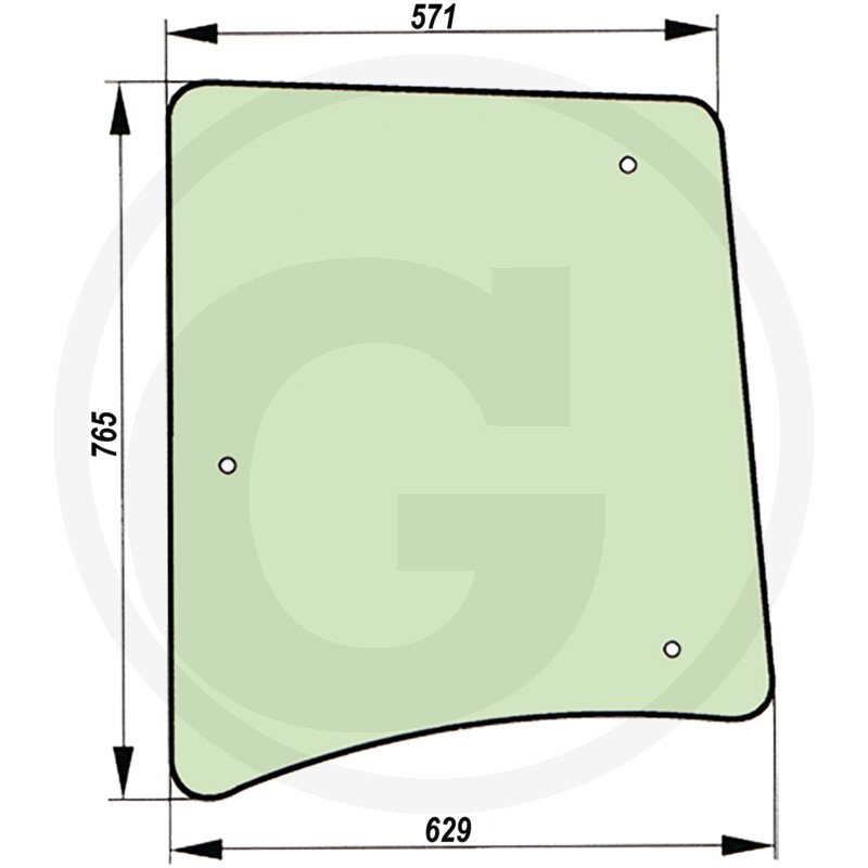 Szyba boczna 53369045