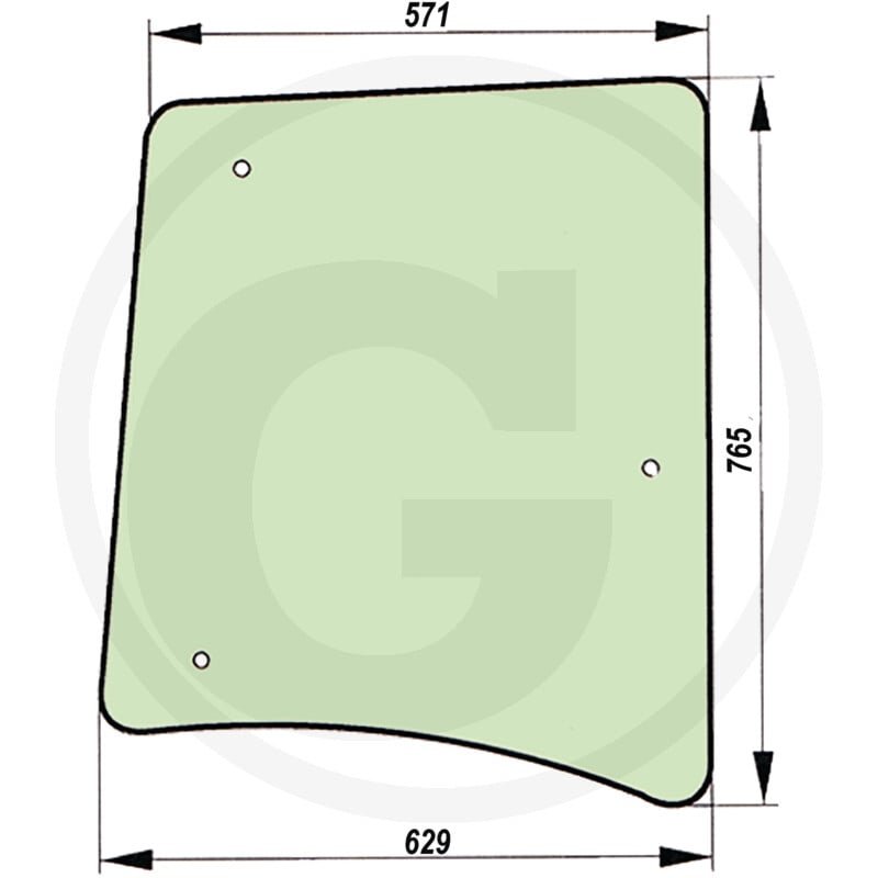 Szyba boczna 53369046