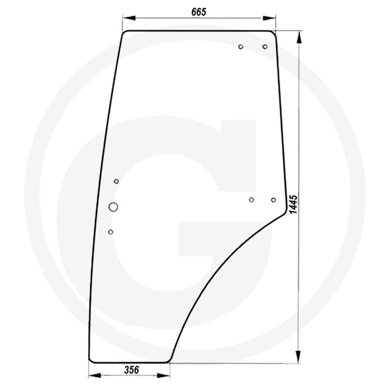 Szyba drzwi 53369088