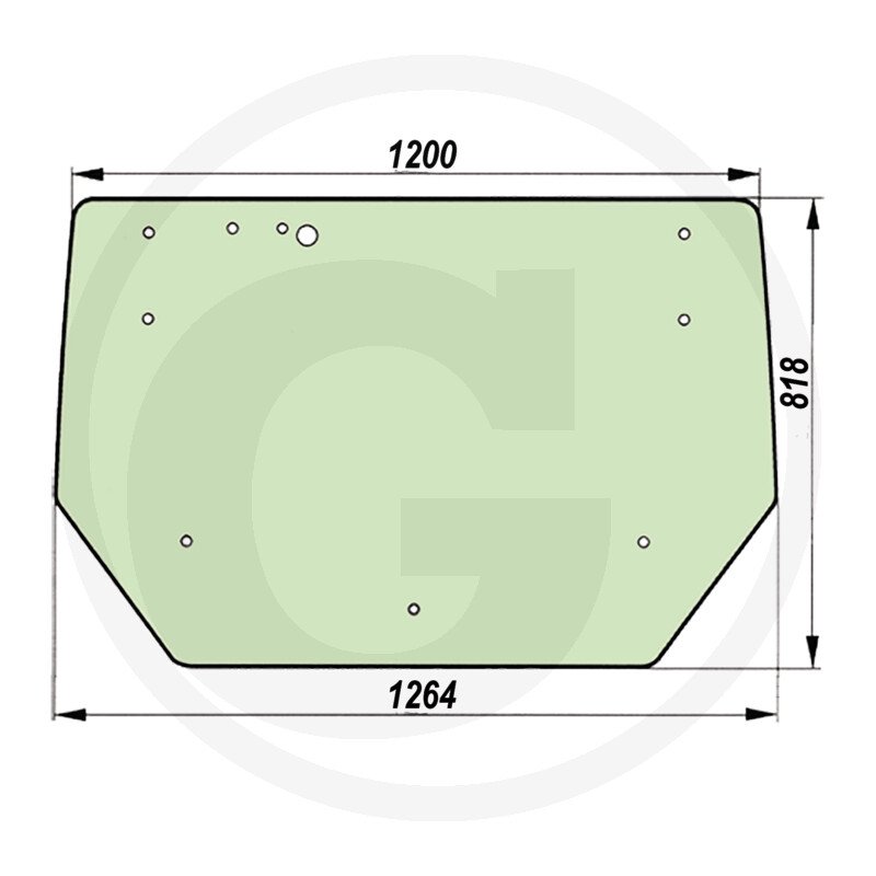 Szyba tylna 16.369.262