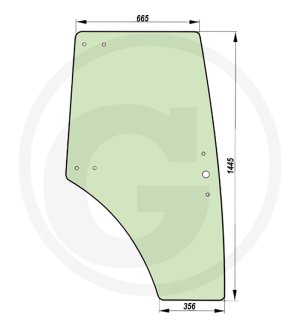 Szyba drzwi 53369093