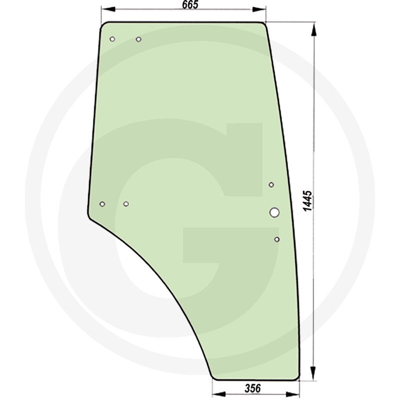 Szyba drzwi 53369093