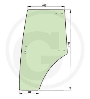 Szyba drzwi 53369092