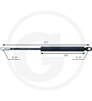 Sprężyna gazowa 60117921 / 60117932 / 938230 / 10368906, 899406