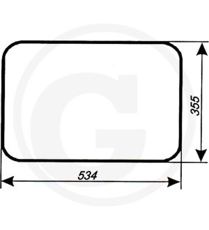 Szyba tylna 6211 7998