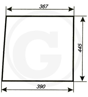 Szyba przednia 6911 7948