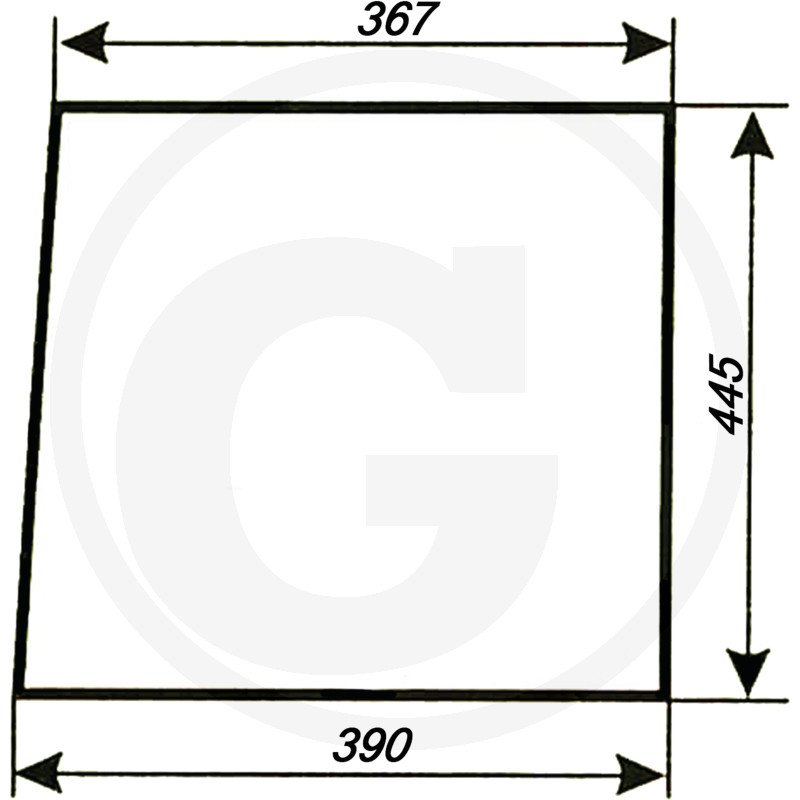 Szyba przednia 6911 7948
