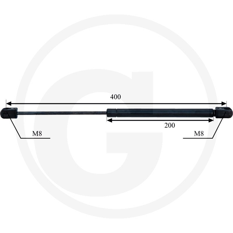 Sprężyna gazowa pokrywy dachu 10368919, 897255