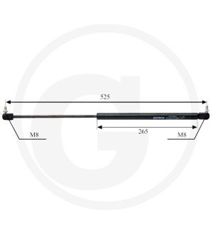 Sprężyna gazowa szyby tylnej 10368917, 896777