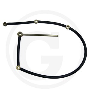 Przewód zlewny przelewowy doprowadzający paliwo 5001 0881