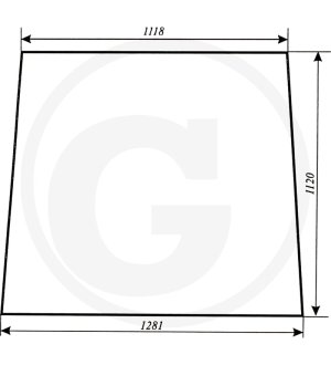 Szyba przednia 80368132