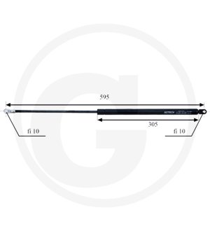 Sprężyna gazowa szyby tylnej i szyberdac 3088250111, 898689