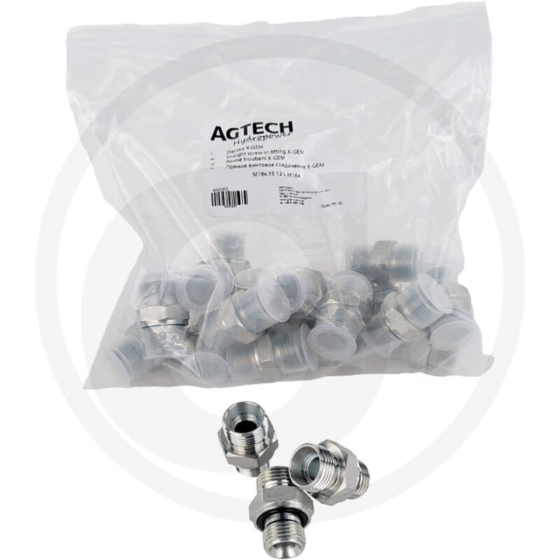 Przyłącze X-GEM M18x,15 12 L  M16x1,5 WD 87003591