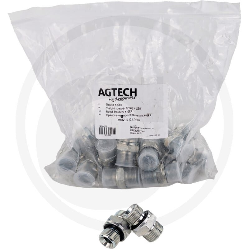 Przyłącze X-GER M18x1,5 12 L 3/8 WD 87003133