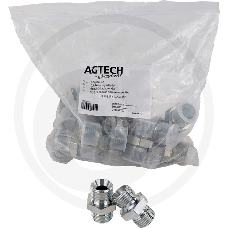 Złącze GA 1/2 M-BSP x 1/2 M-BSP 815G HB 08