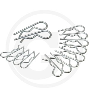 Zestaw zawleczek sprężystych